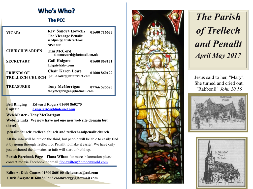 The Parish of Trellech and Penallt