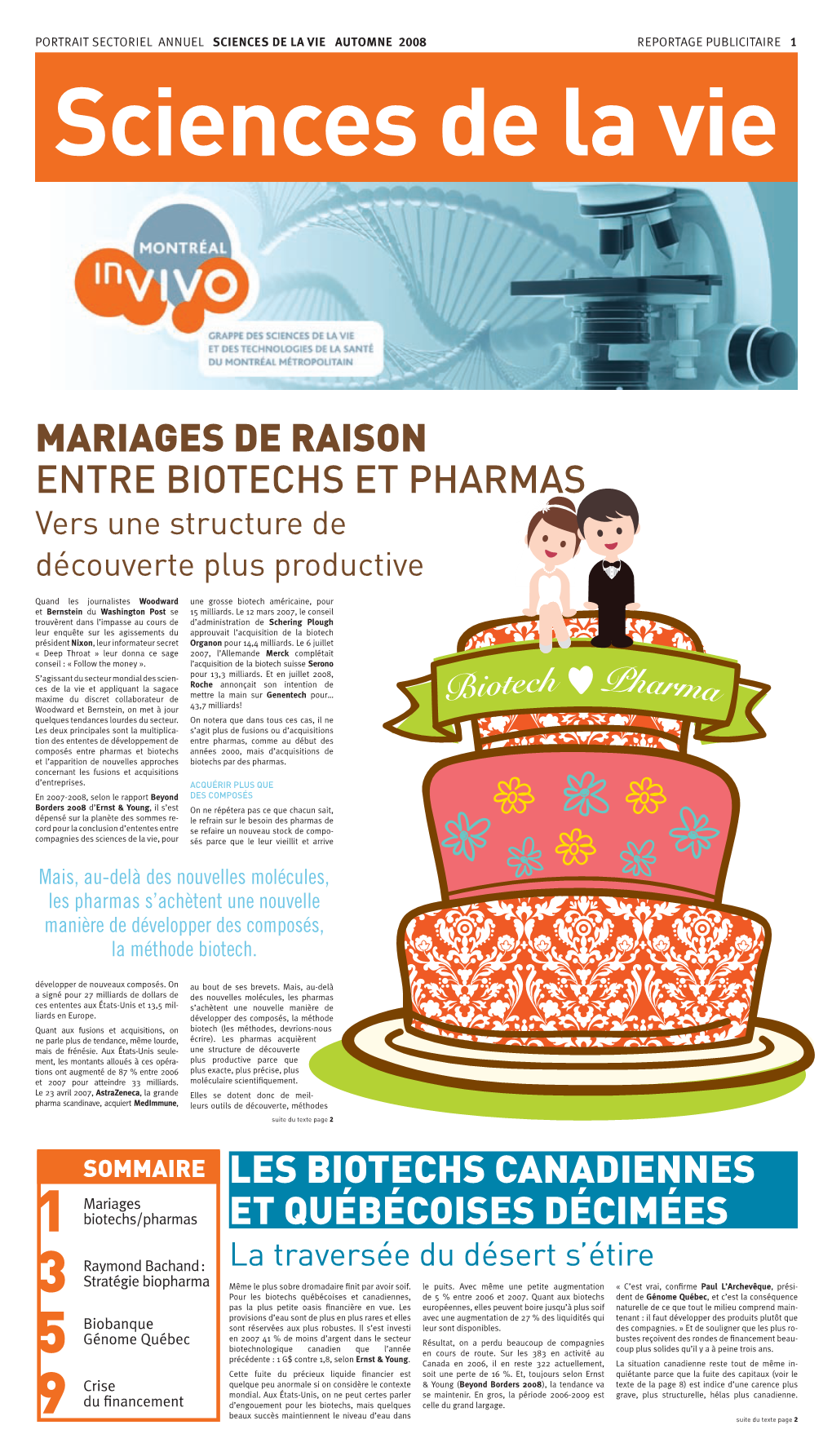 Mariages De Raison Entre Biotechs Et Pharmas Vers Une Structure De Découverte Plus Productive