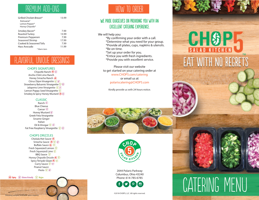 Catering Menu