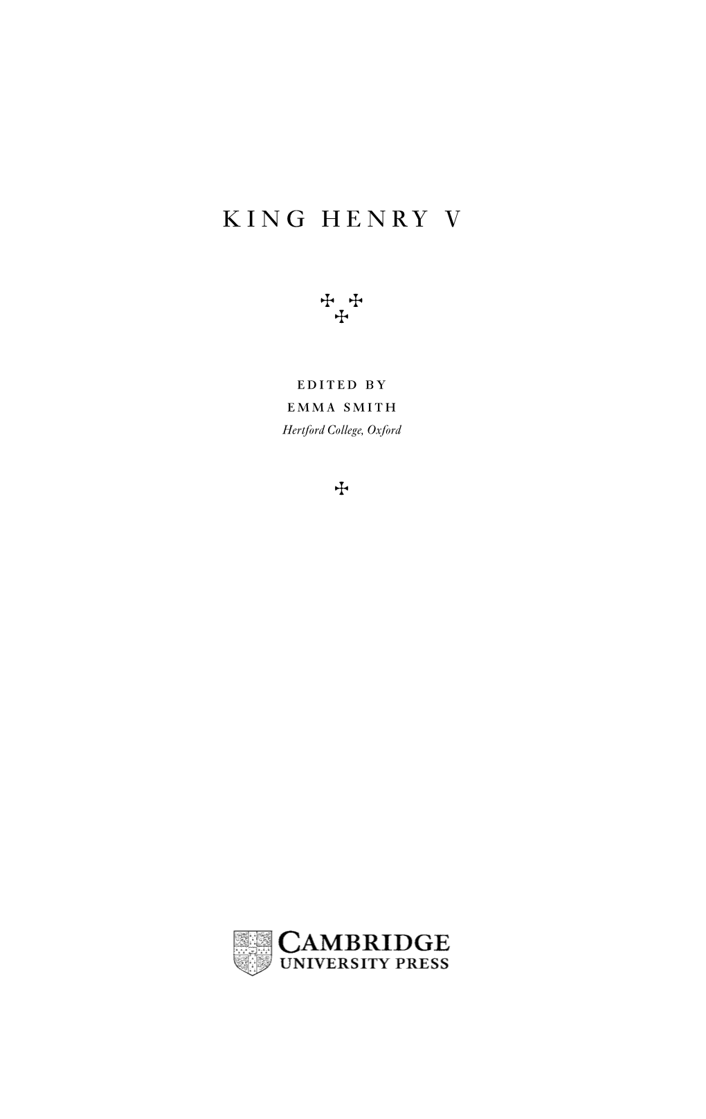 King Henry V