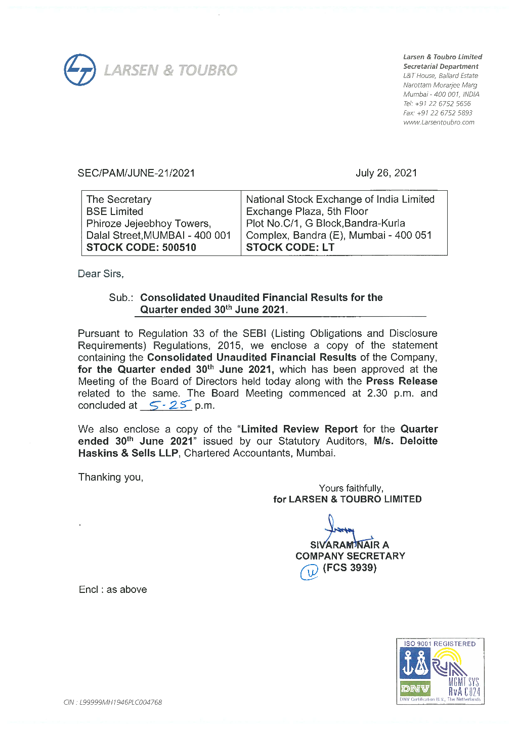 Larsen & Toubro Limited