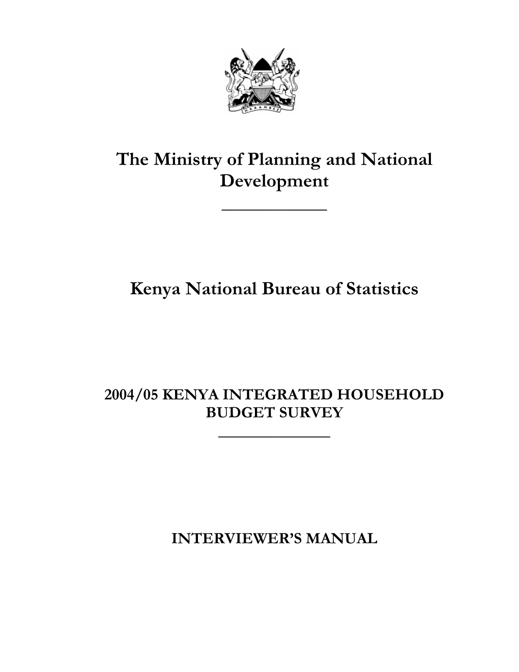 Kenya National Bureau of Statistics