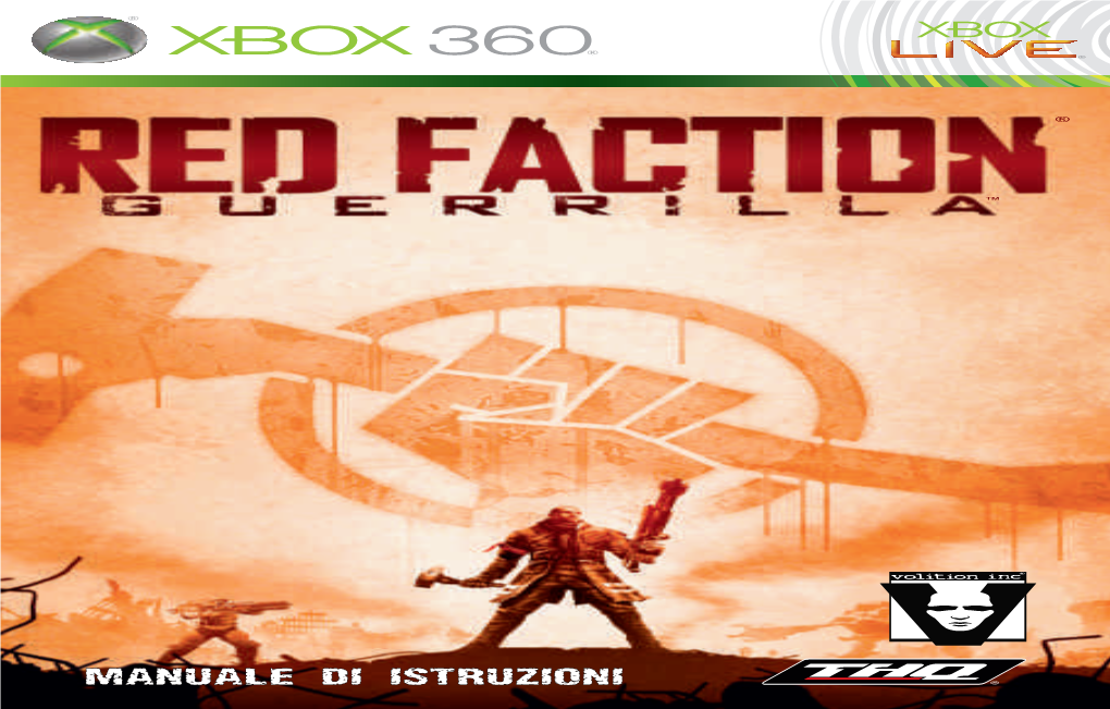 Manuale Di Istruzioni Di Xbox 360® E I Manuali Delle Altre Eventuali Periferiche Per Informazioni Importanti Relative Alla Sicurezza E Alla Salute