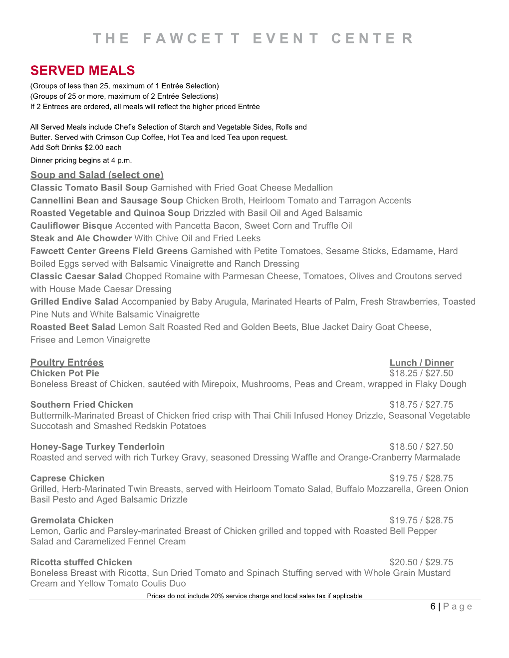 Dinner Menus R.Pdf