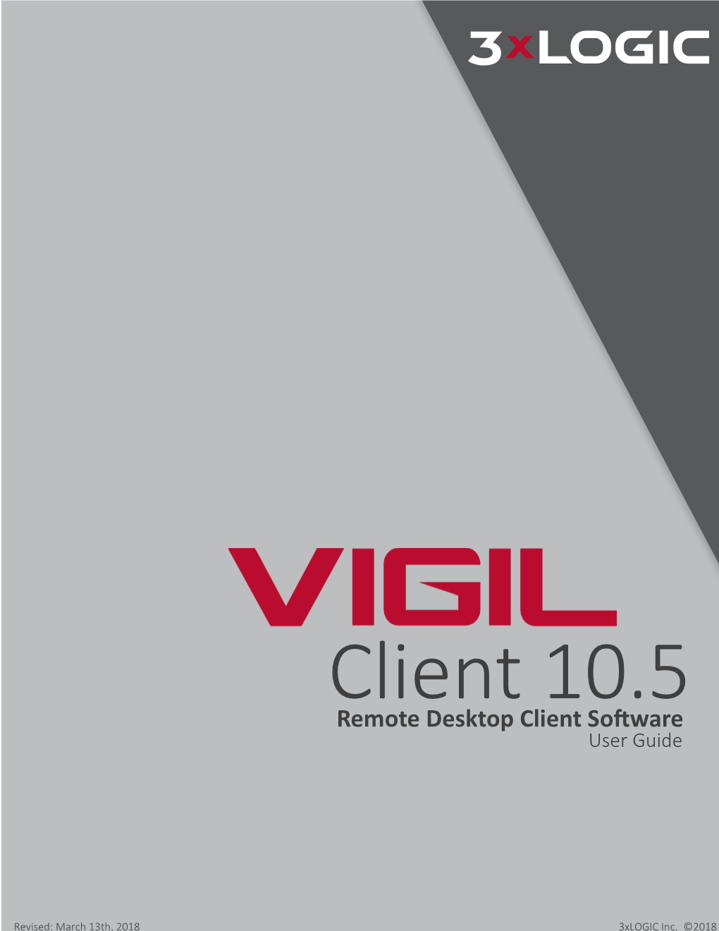 VIGIL Client 10.5 User Guide