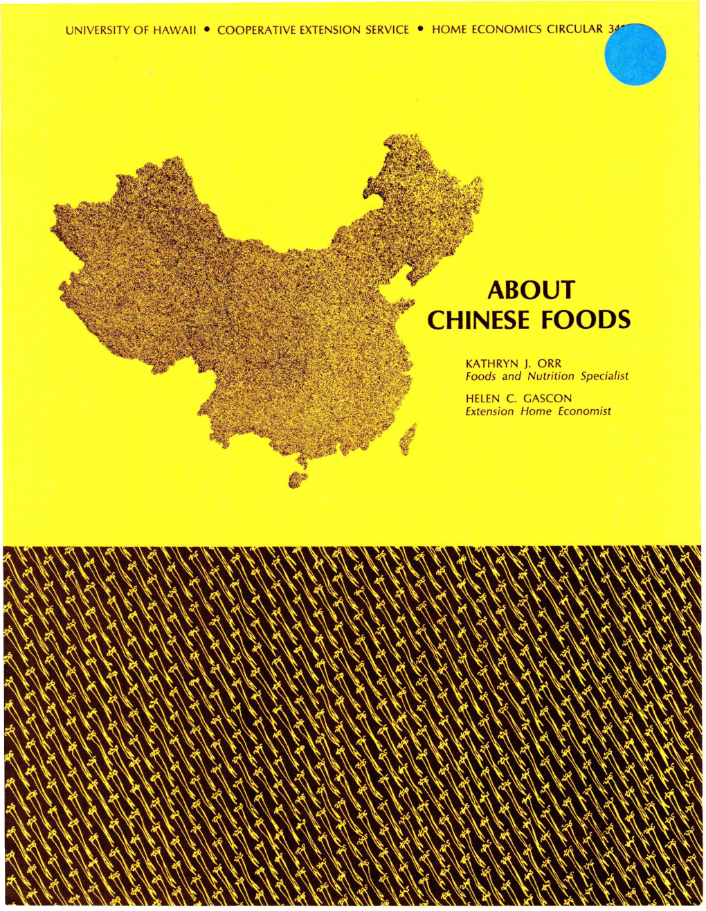 About Chinese Foods