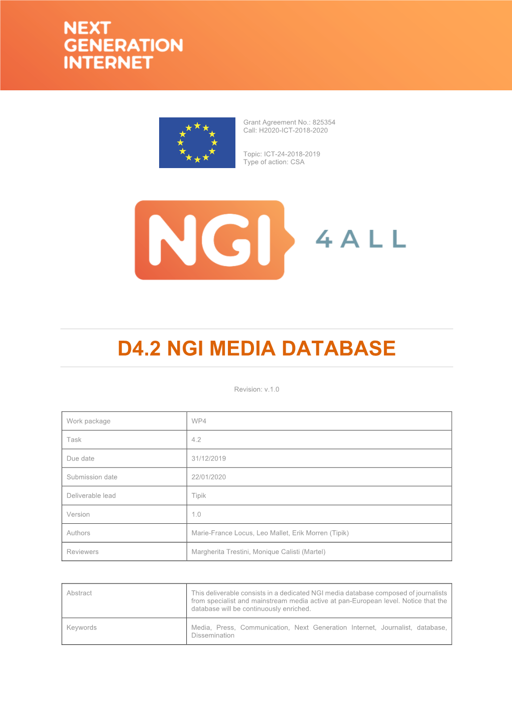 Ngi Media Database