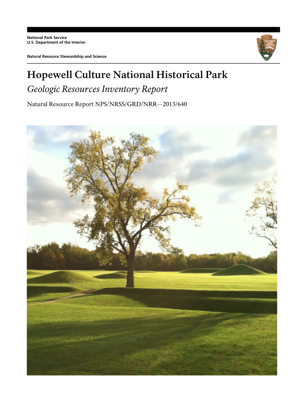 Hopewell Culture National Historical Park Geologic Resources Inventory Report