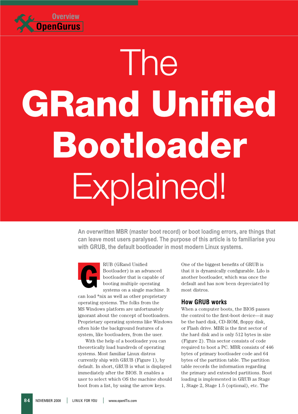 Overview the Grand Unified Bootloader Explained!