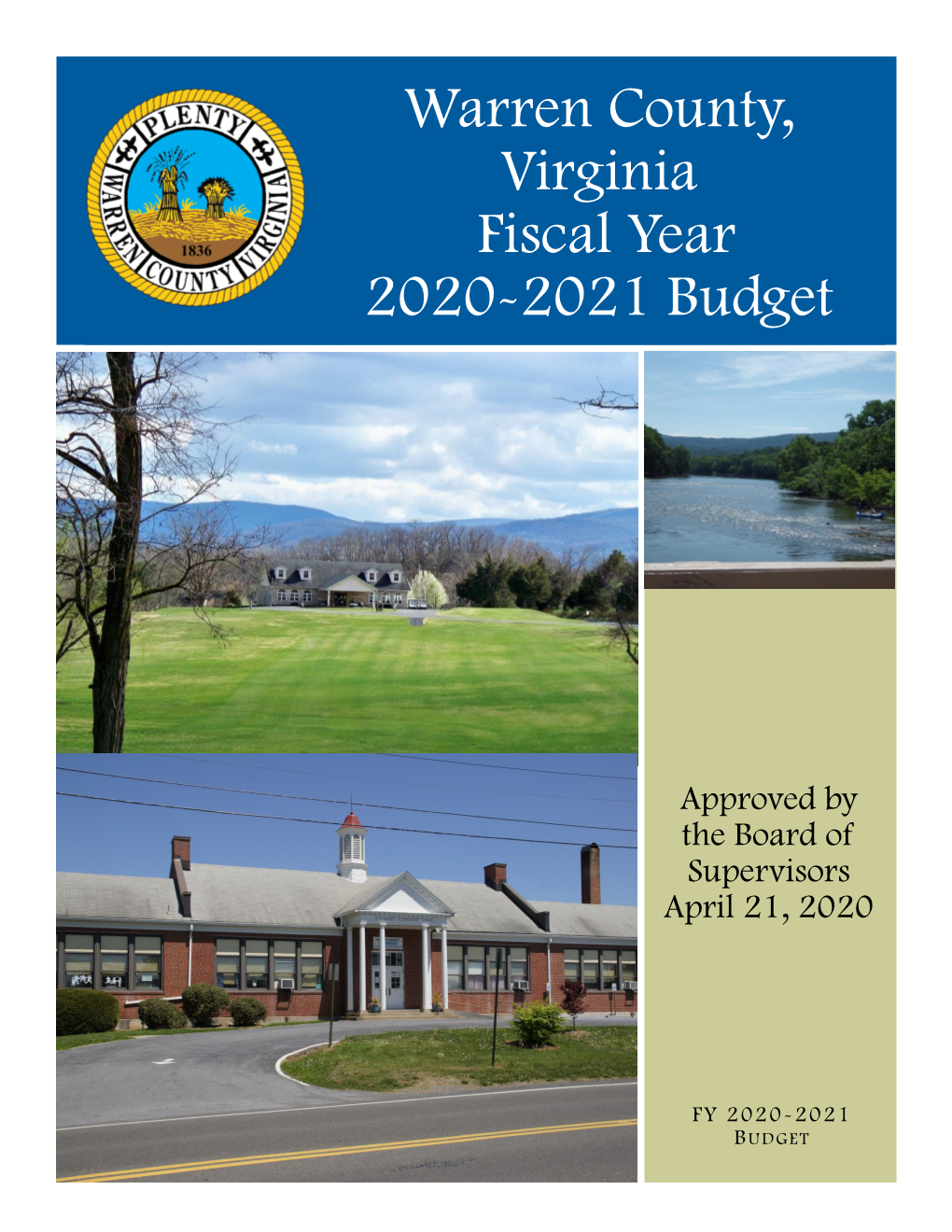 FY 2020-2021 Budget Book