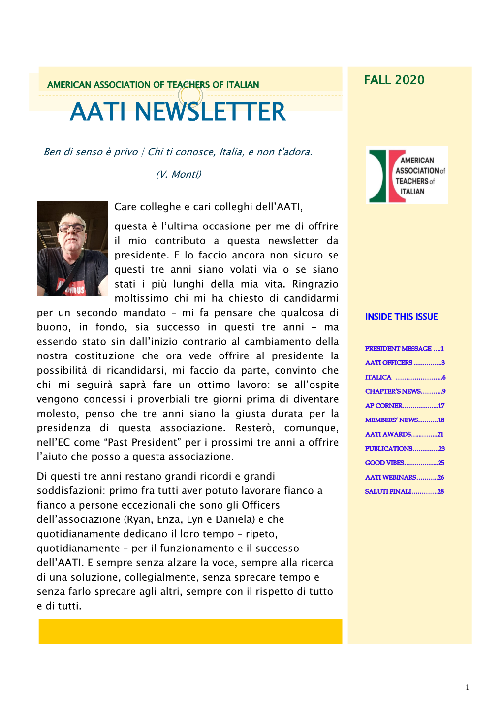 Aati Newsletter