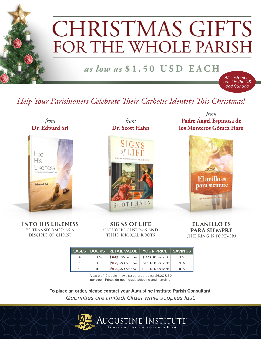 Help Your Parishioners Celebrate Their Catholic Identity This Christmas! from from from Padre Ángel Espinosa De Dr