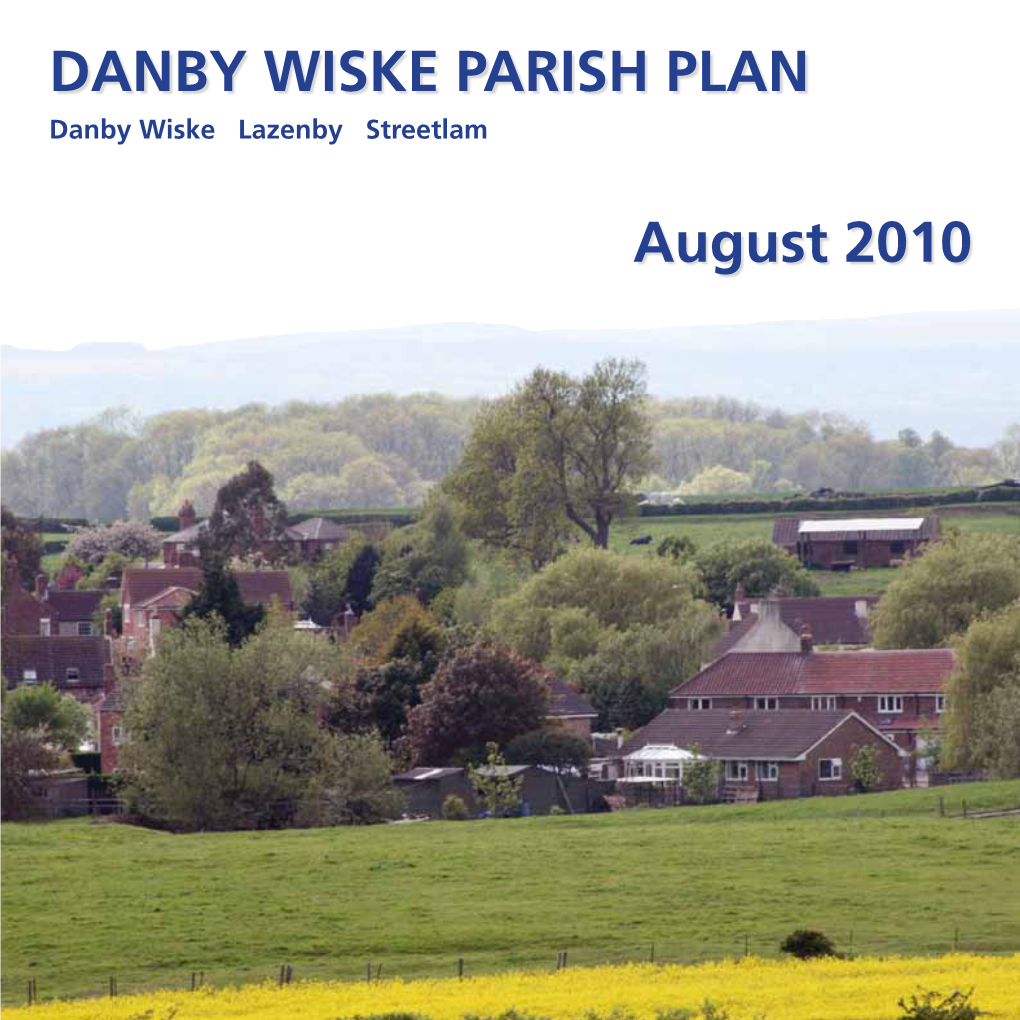 DANBY WISKE PARISH PLAN August 2010