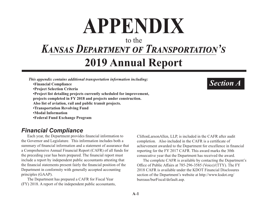 Appendix 2019