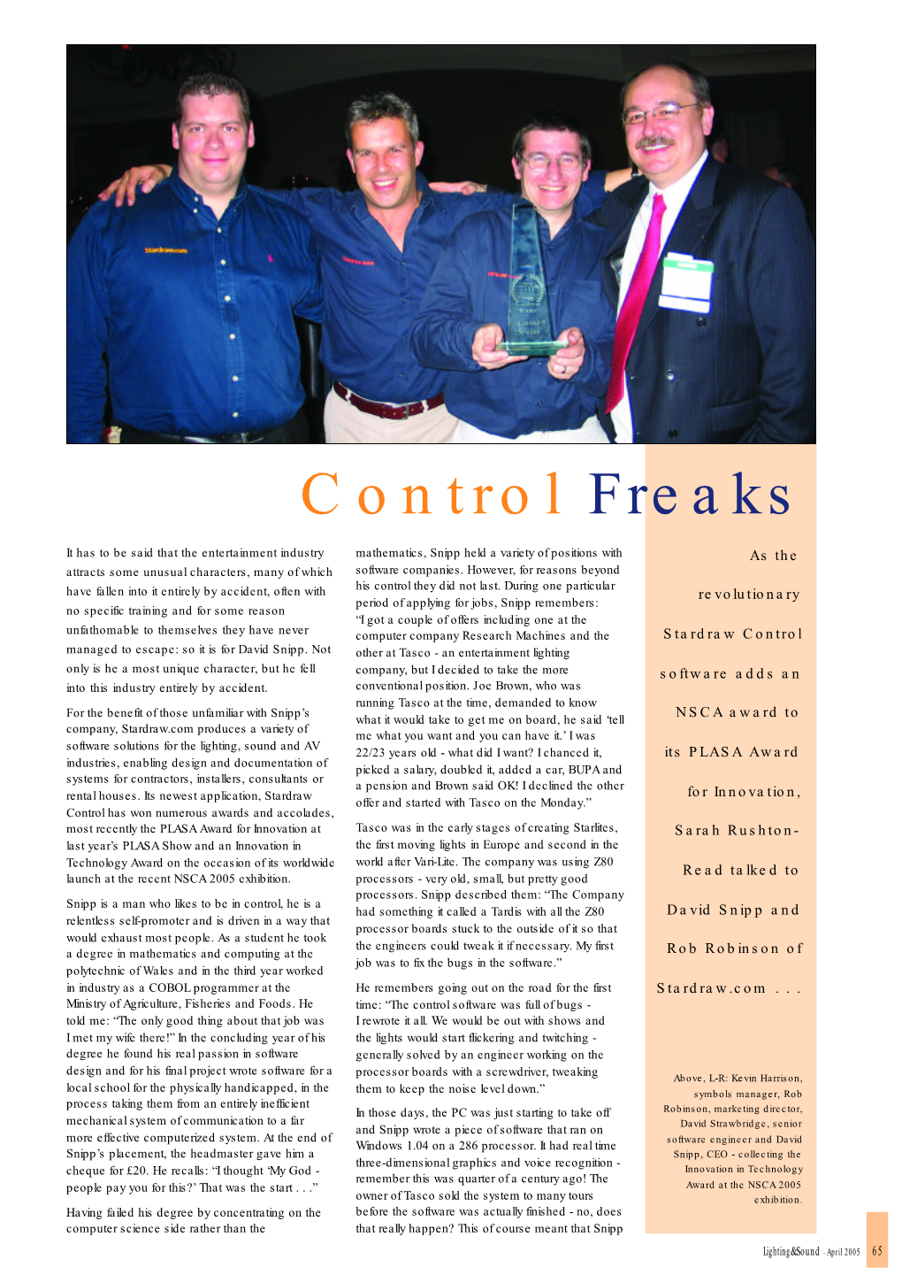 Control Freaks