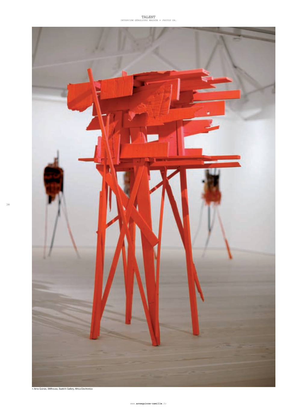 Arne Quinze, Stilthouse, Saatchi Gallery, Africa Electronica