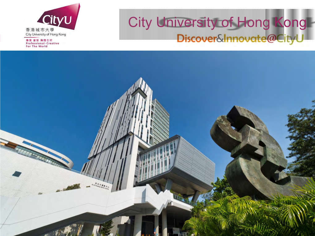 City University of Hong Kong, Hong Kong