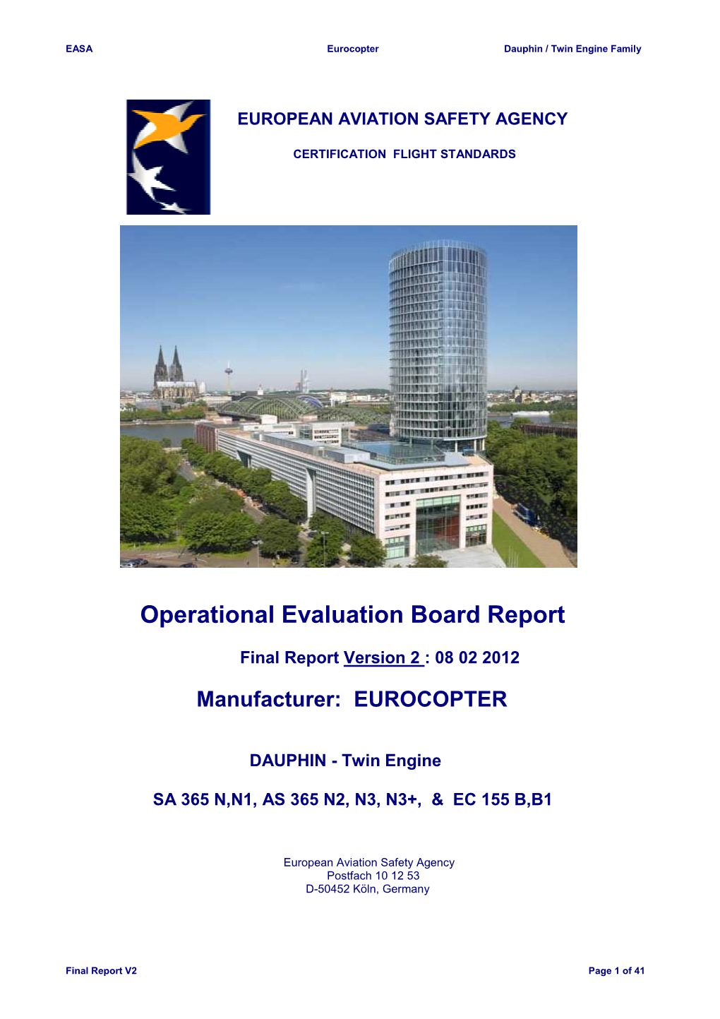 EASA-OEB-Final -Reporteurocopter AS 365 EC 155 B-B1-02-080212