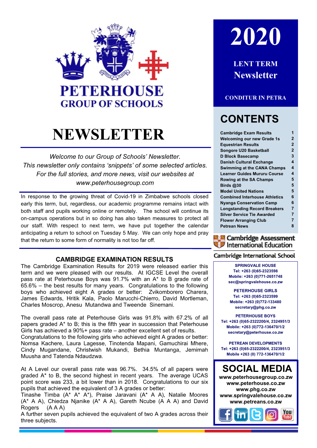 Group Newsletter 31