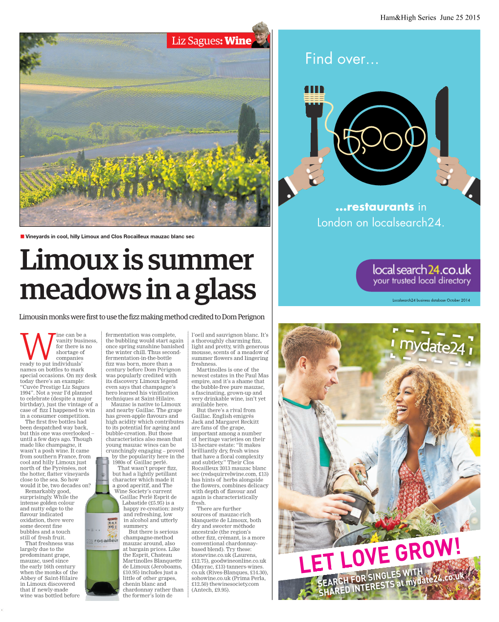 Limoux Is Summer Meadows in a Glass