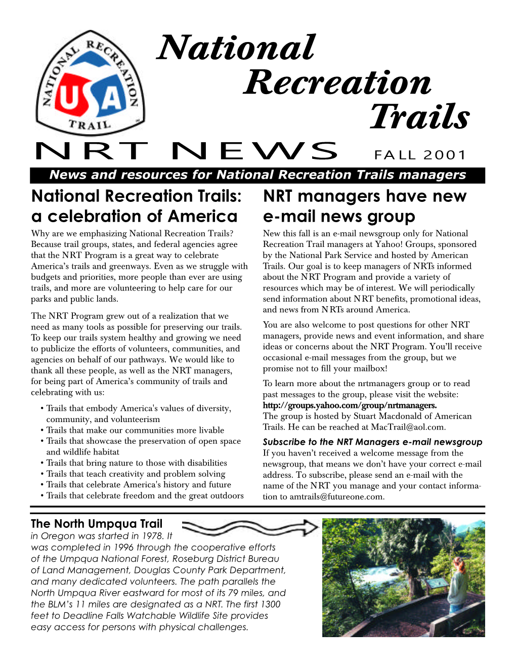 National Recreation Trails