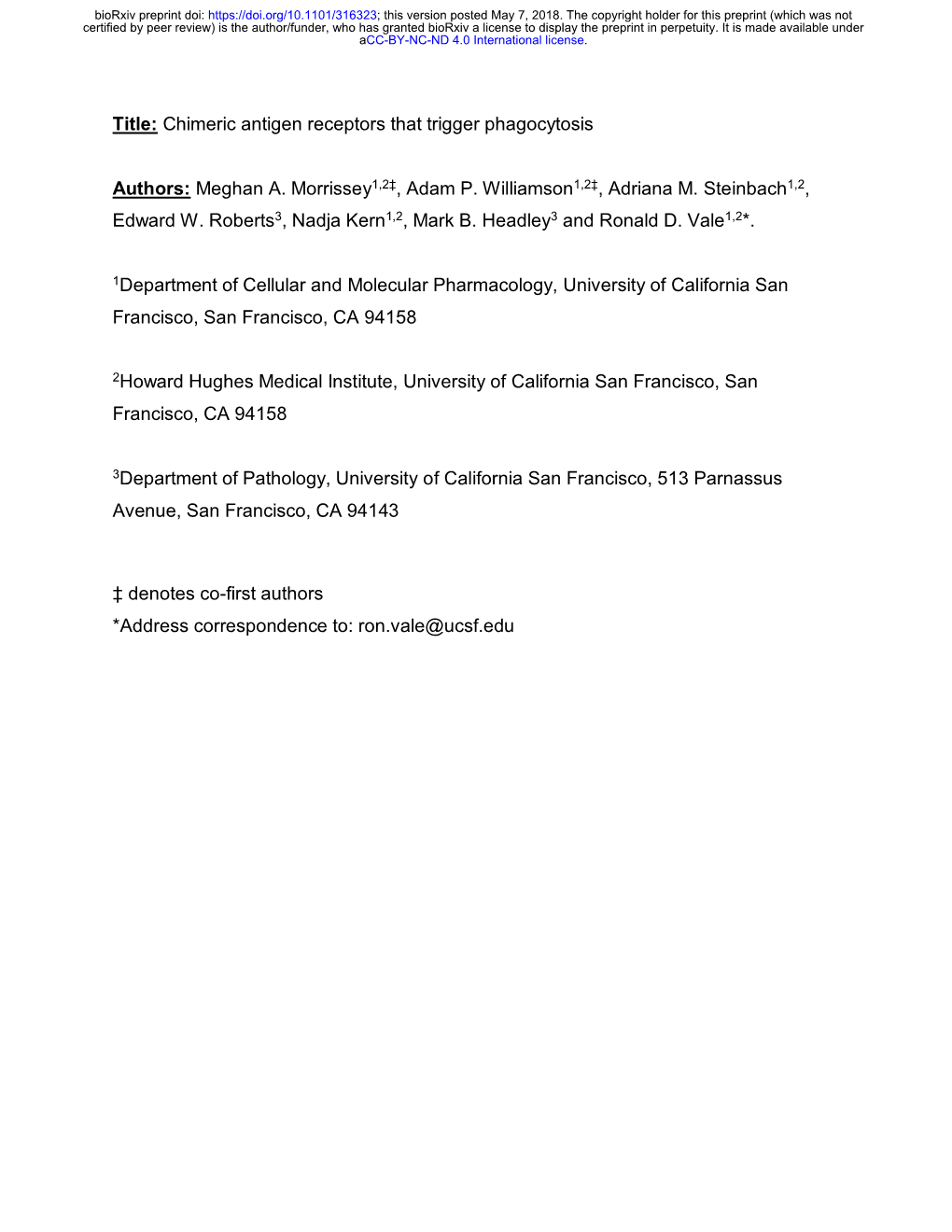 Chimeric Antigen Receptors That Trigger Phagocytosis