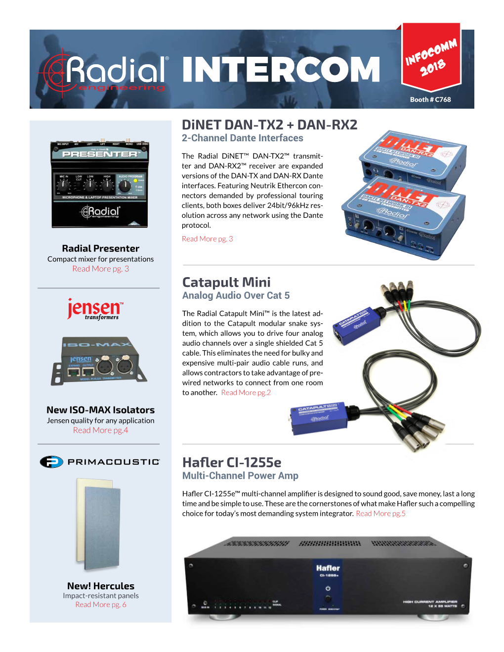 Intercom 2018 Booth # C768