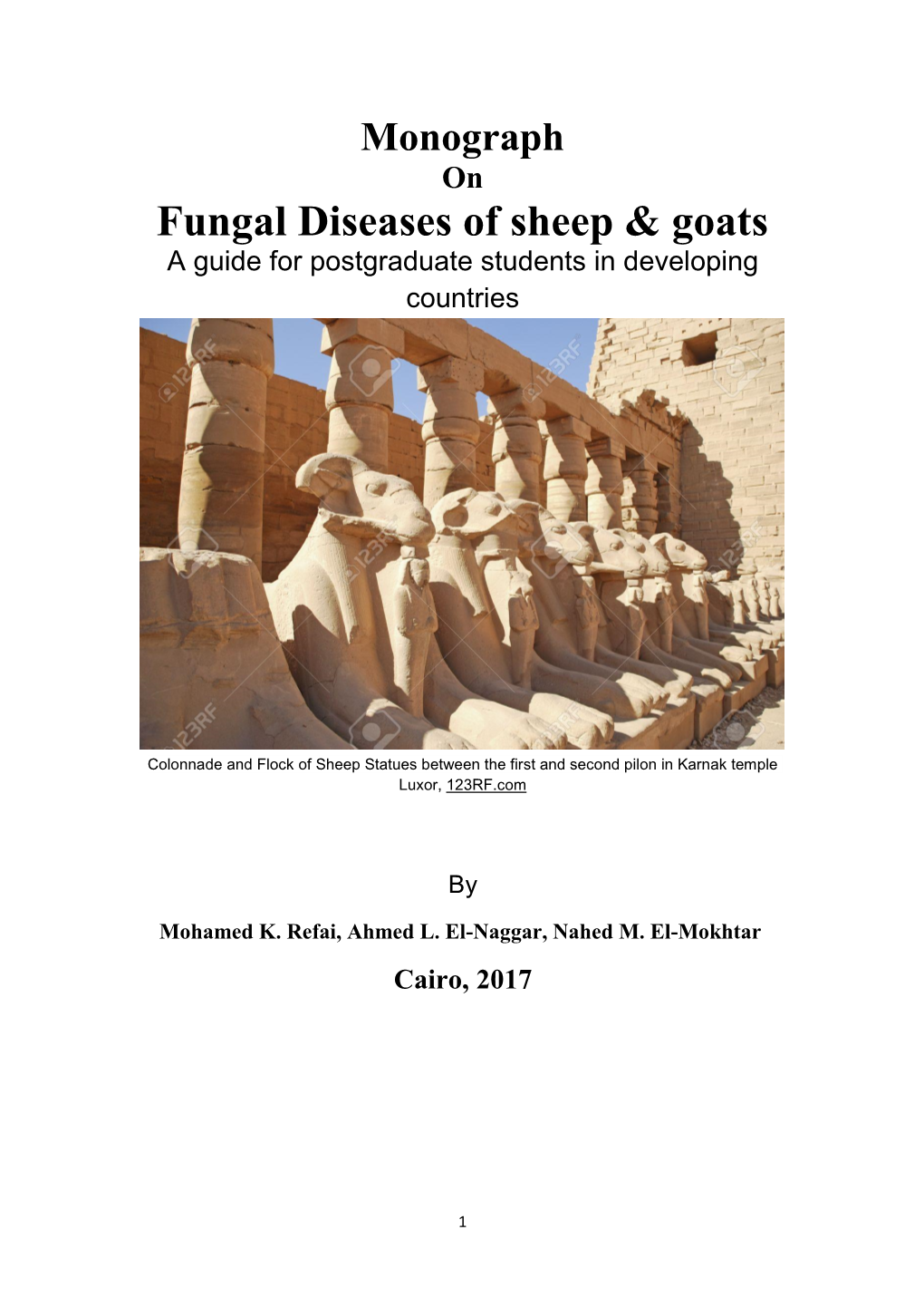Fungal Diseases of Sheep & Goats