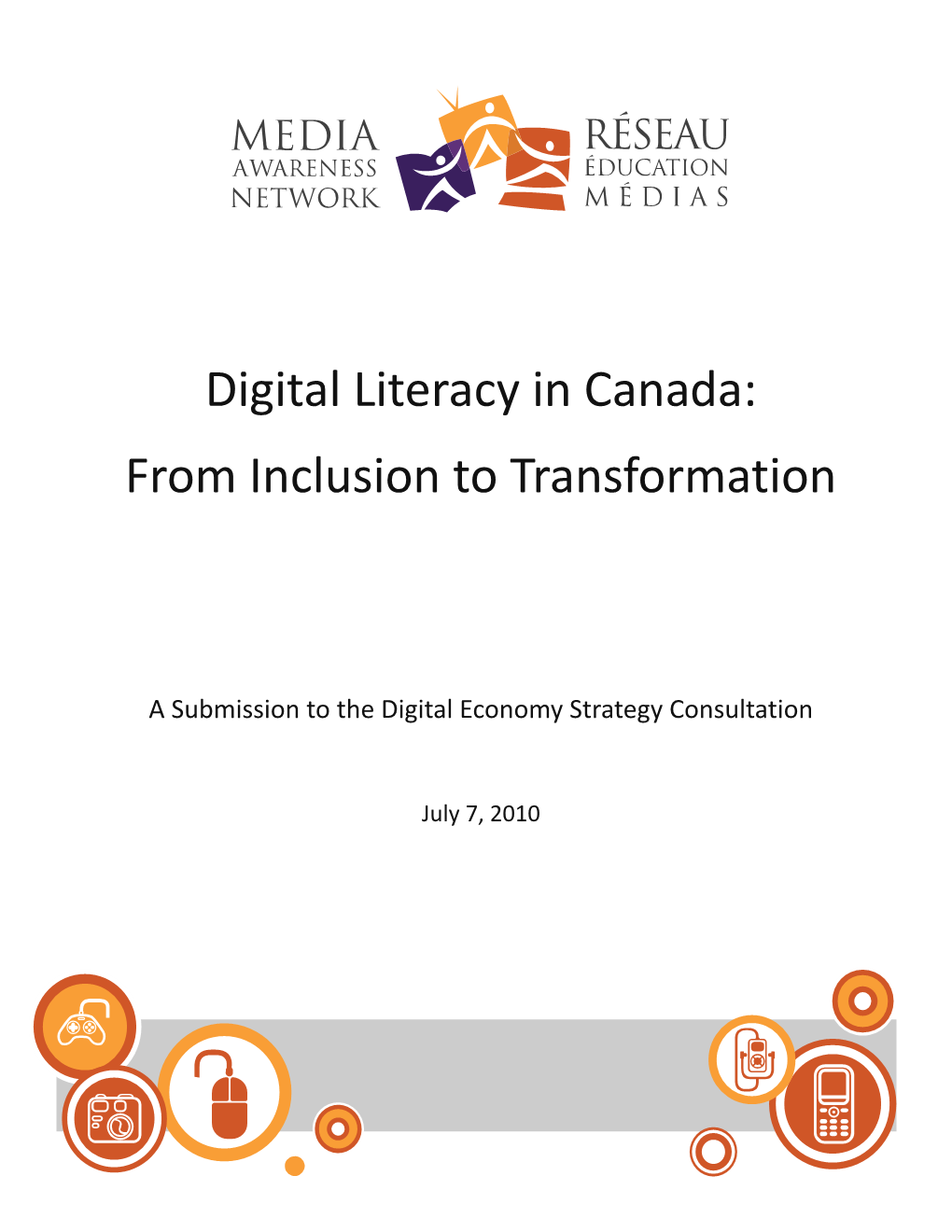 Digital Literacy in Canada: from Inclusion to Transformation