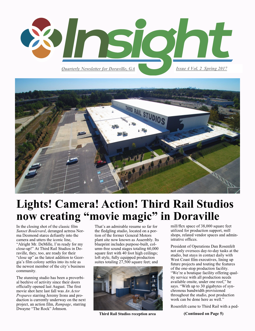 Lights! Camera! Action! Third Rail Studios Now Creating “Movie Magic”