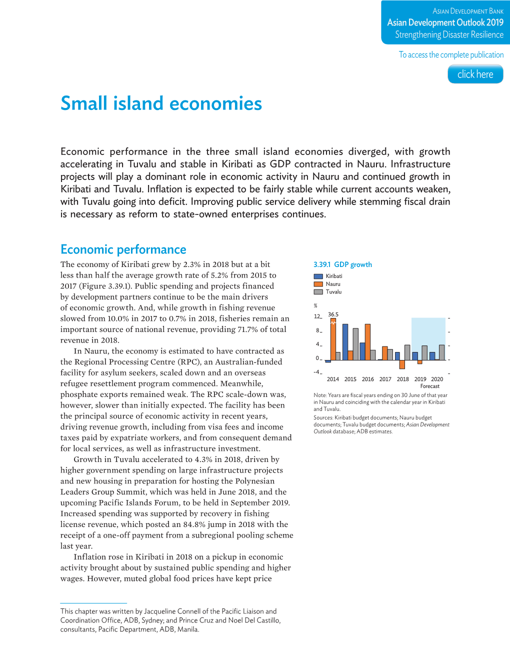 Small Island Economies