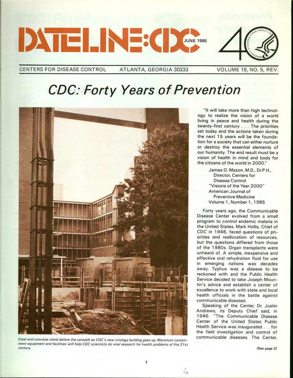 Forty Years ,Of .. Prevention