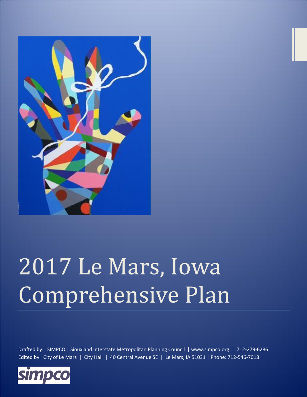 2017 Le Mars, Iowa Comprehensive Plan