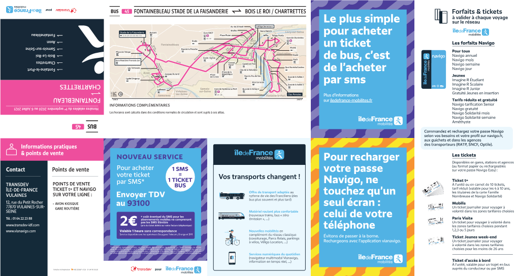 Le Plus Simple Pour Acheter Un Ticket De Bus, C'est De L'acheter Par