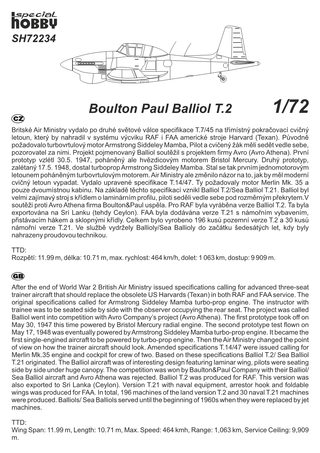 Boulton Paul Balliol T.2