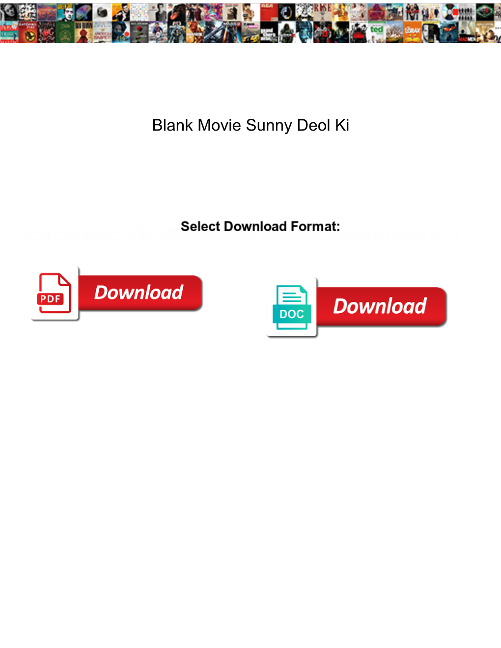 Blank Movie Sunny Deol Ki