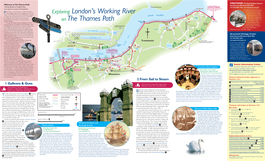 Exploring London's Working River on the Thames Path