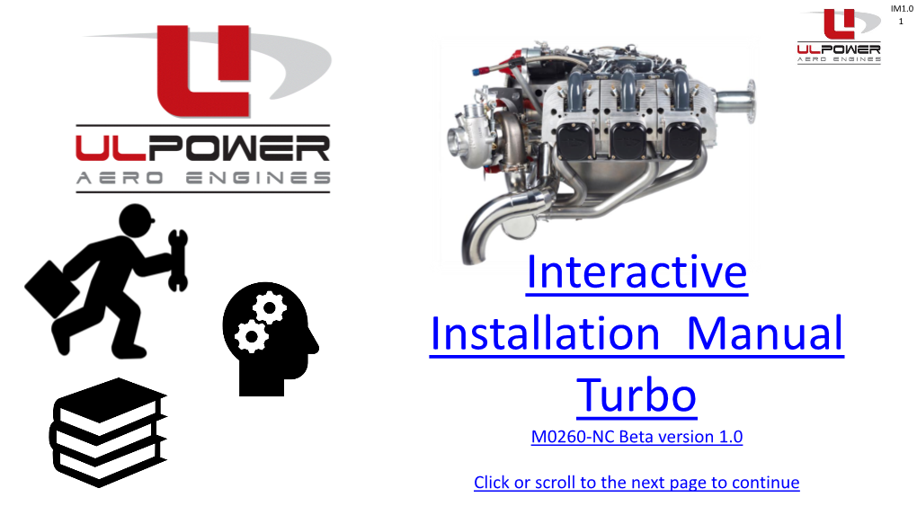 Installation Manual Turbo M0260-NC Beta Version 1.0