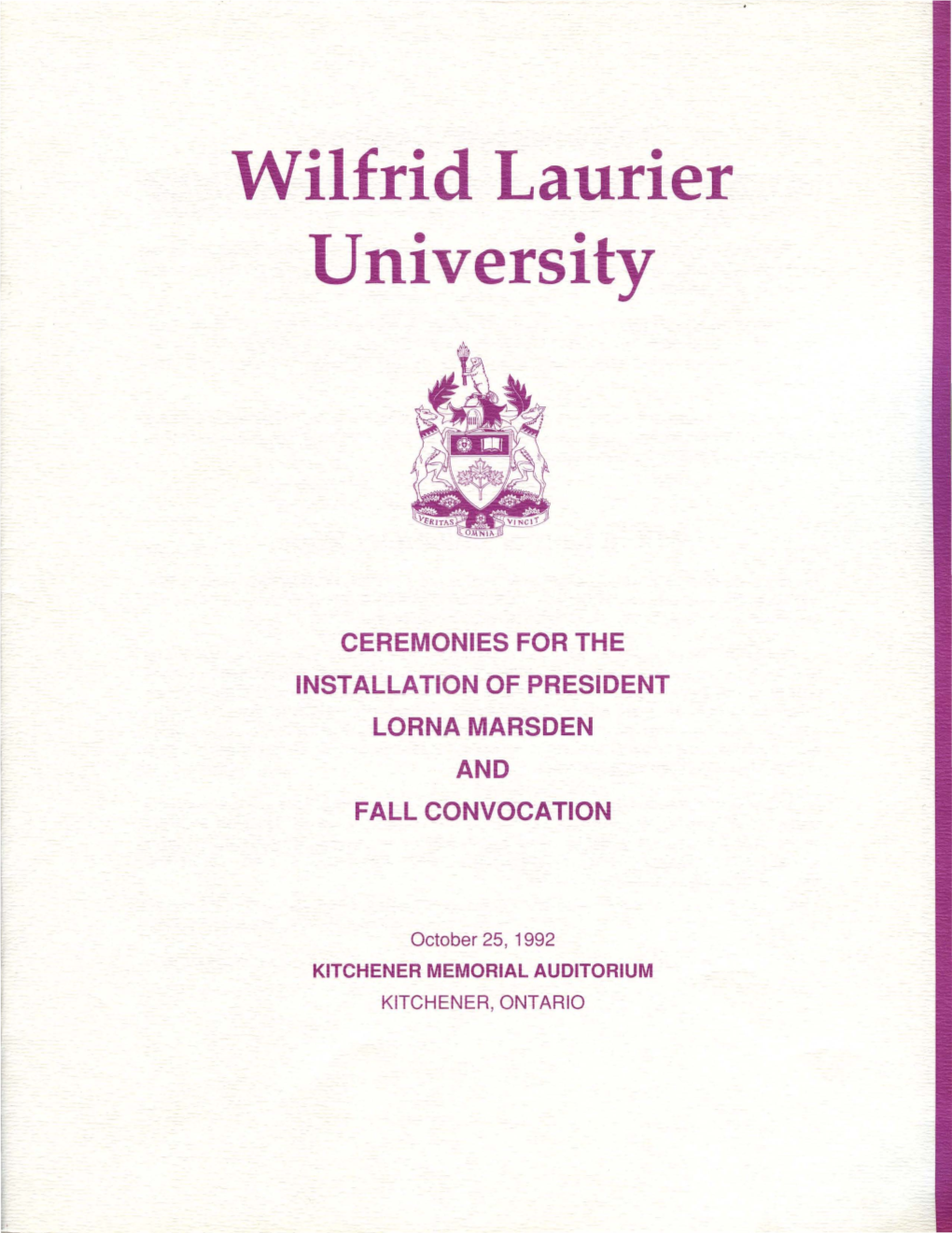 Wilfrid Laurier University