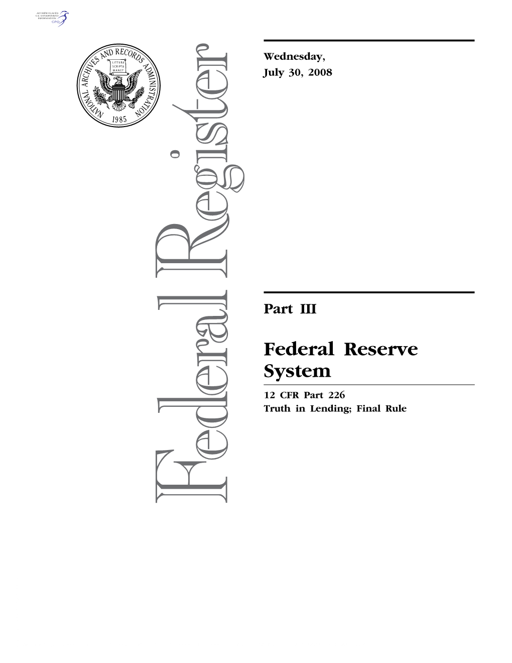 Federal Register / Vol