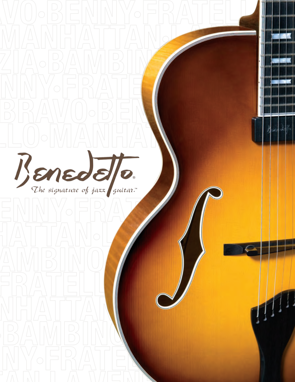 Benedetto 2007 Catalog