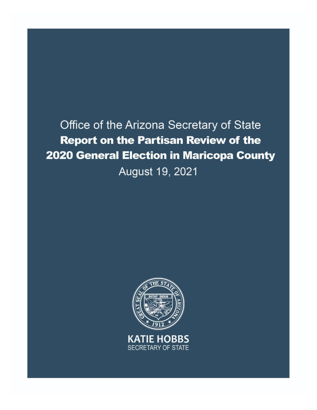 Report on the Review of the 2020 Election