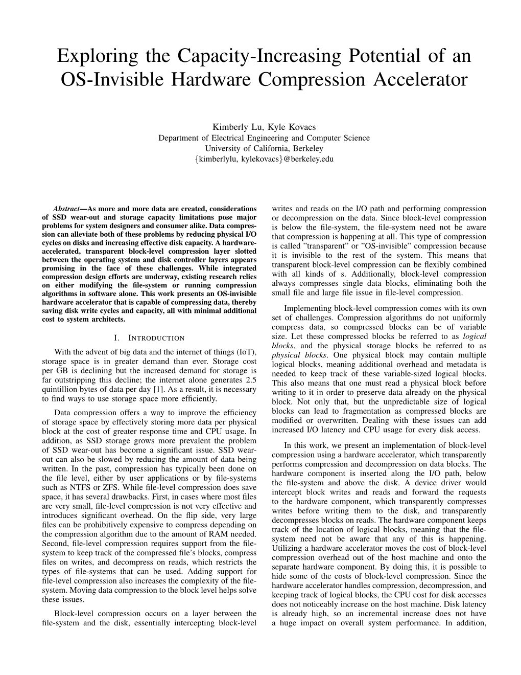 Exploring the Capacity-Increasing Potential of an OS-Invisible Hardware Compression Accelerator