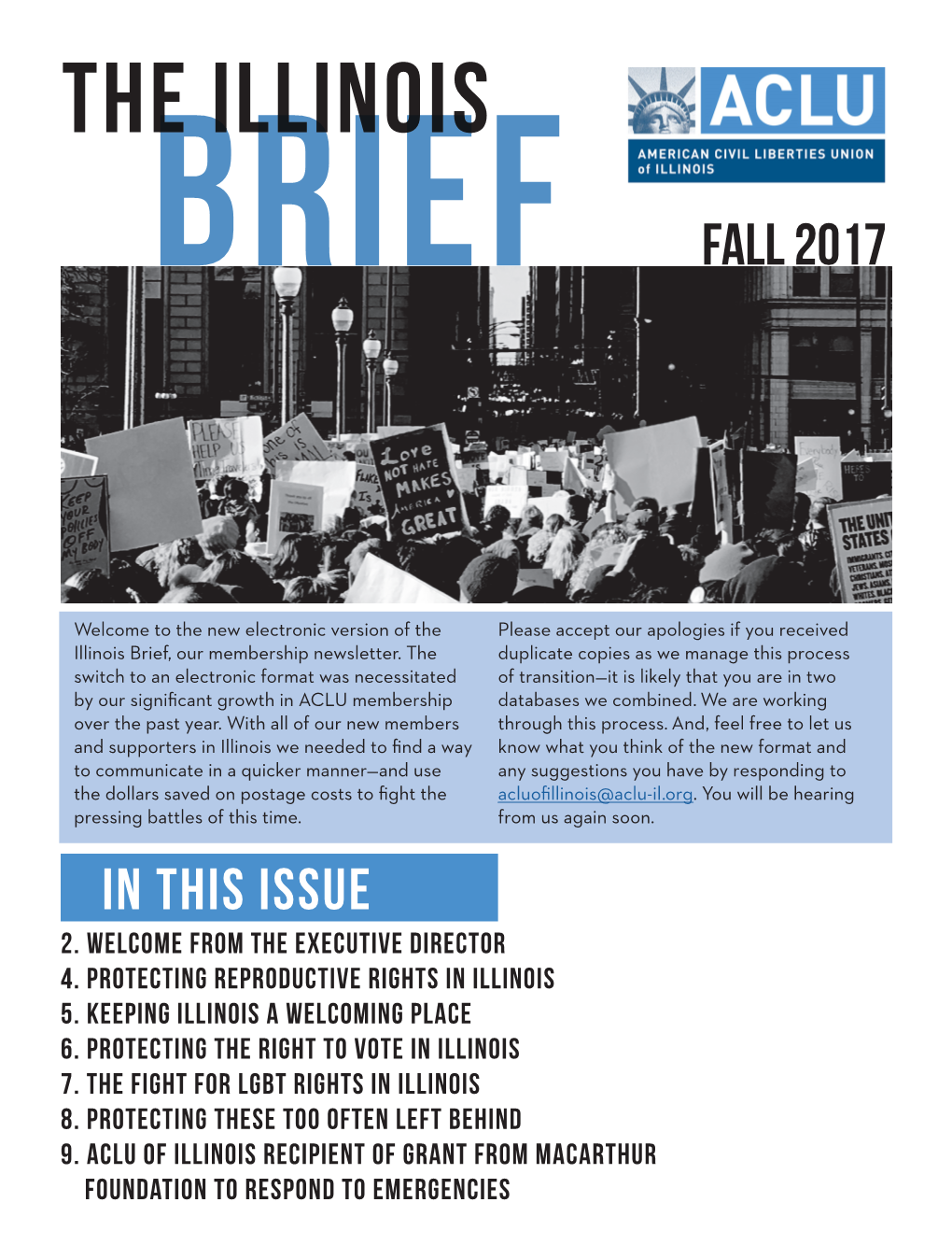 The Illinois BRIEF FALL 2017