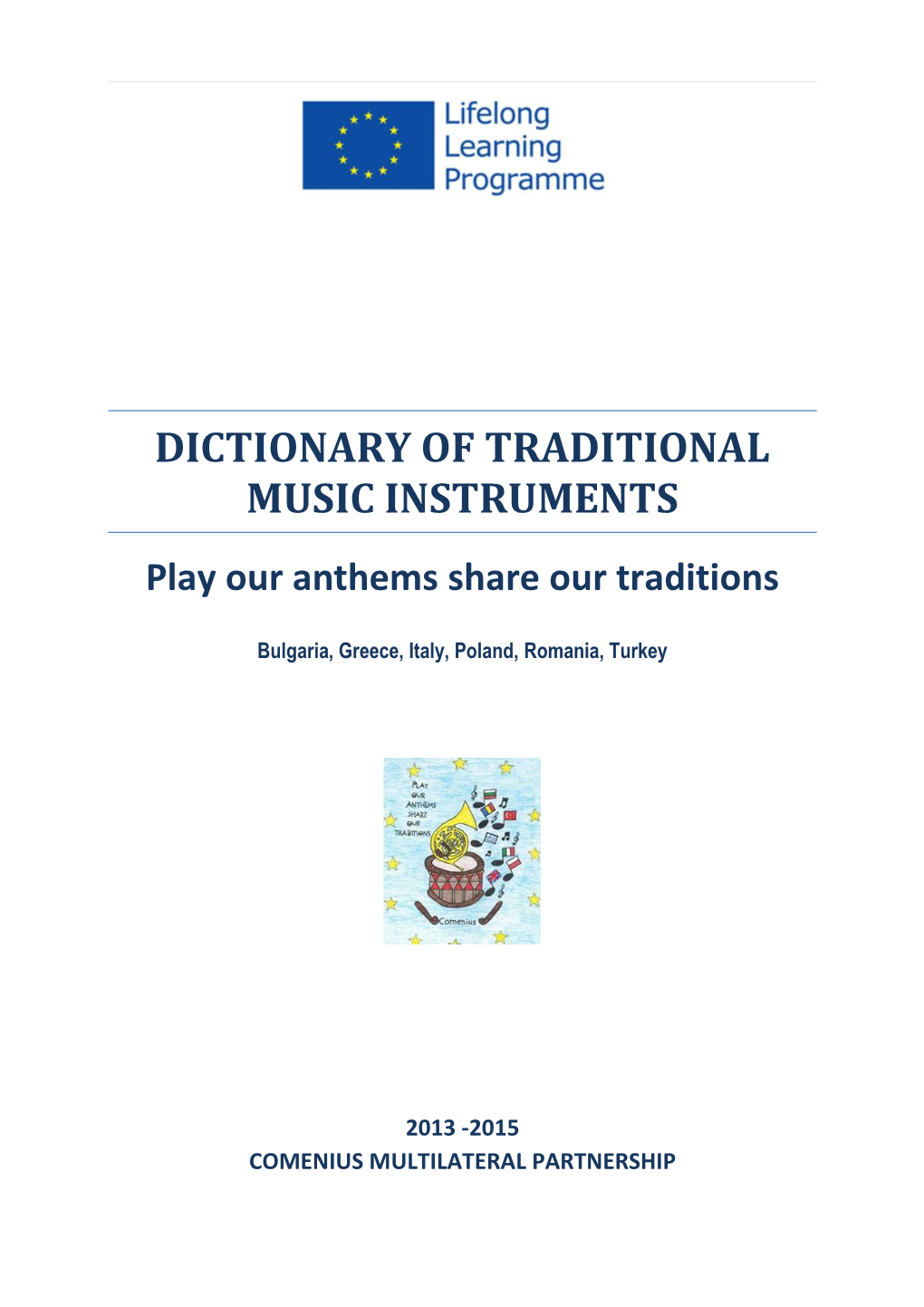 Dictionary of Traditional Music Instruments