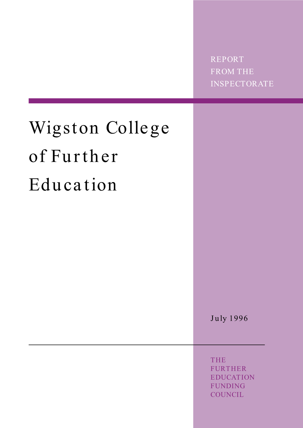 Wigston College of Further Education