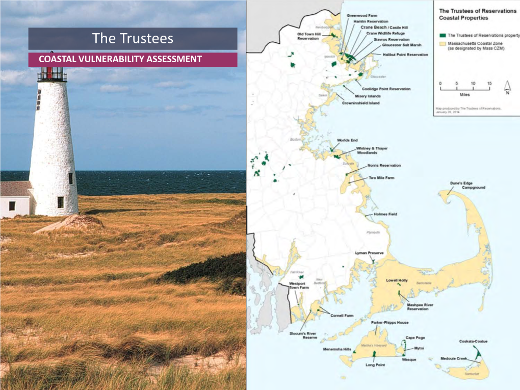 The Trustees COASTAL VULNERABILITY ASSESSMENT Coastline Ownership