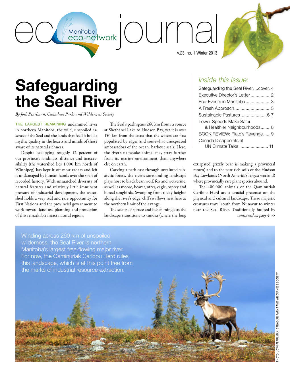 Safeguarding the Seal River