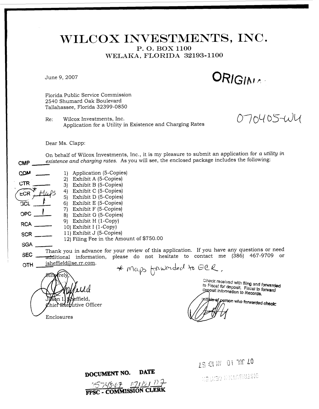 Legal Description for Mount Royal Airpark