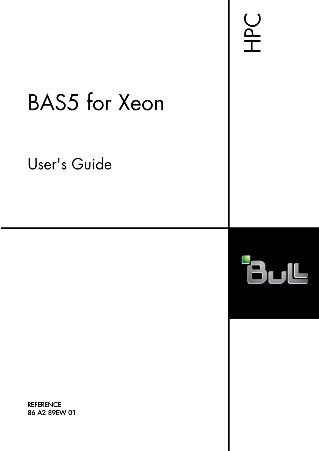 BAS5 for Xeon User's Guide